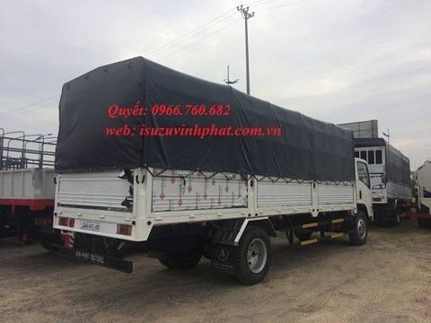 xe tải isuzu 8.2 tấn mui bạt 